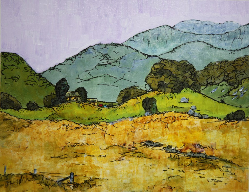 Namadgi Acrylic Painting